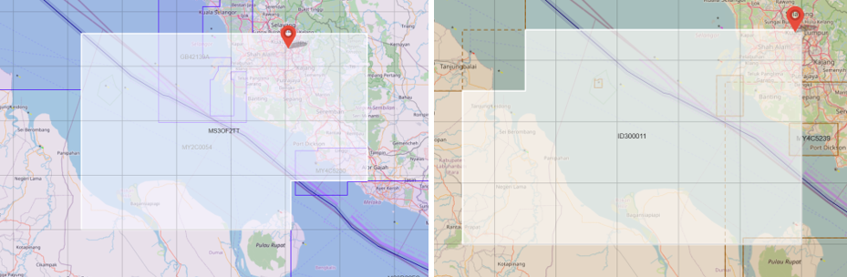 Different flags example